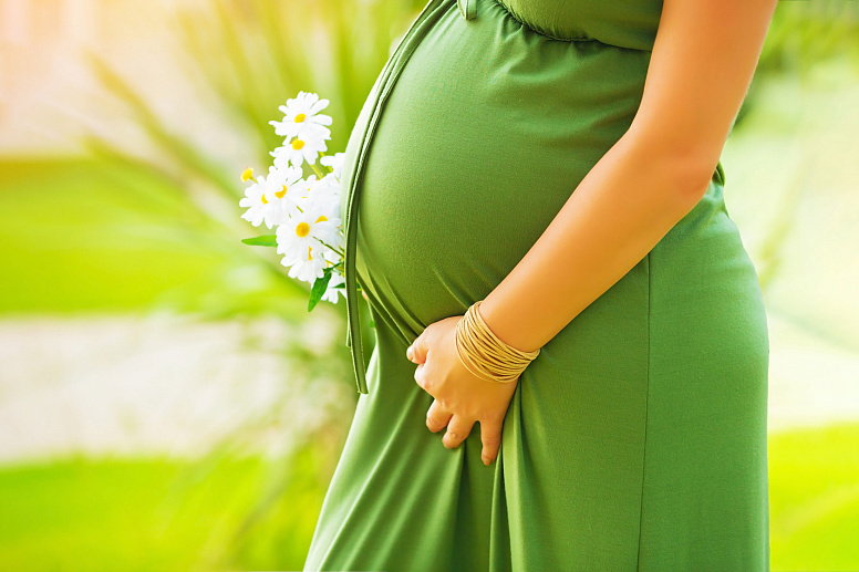 беременная девушка фото