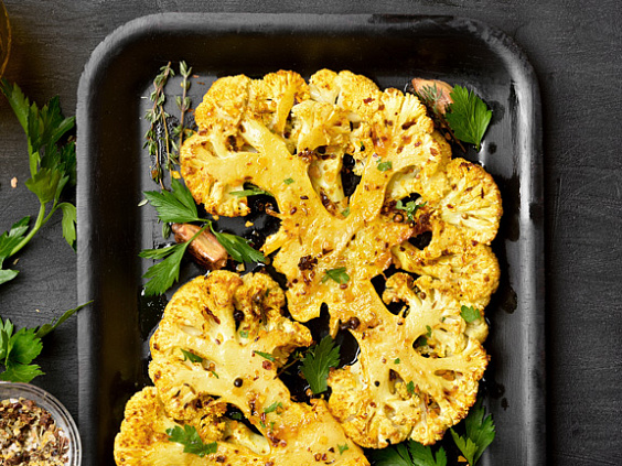 Стейк из цветной капусты