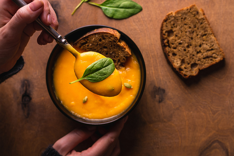 суп-пюре из тыквы фото