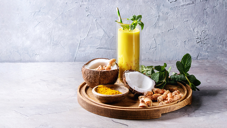 кокосовое молоко с имбирем фото