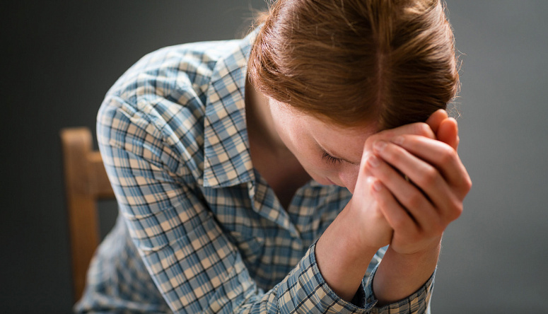 девушка в депрессии