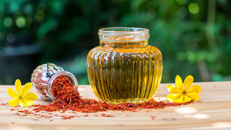 сафлор и его масло фото