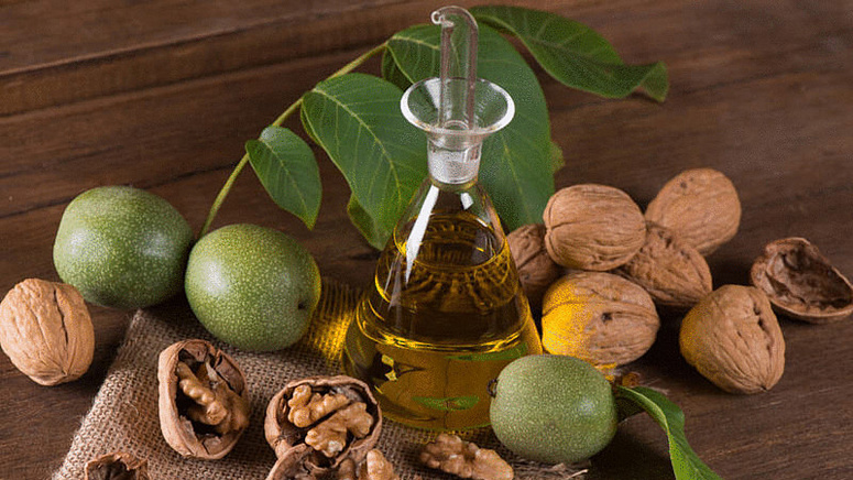 грецкие орехи, ореховое масло