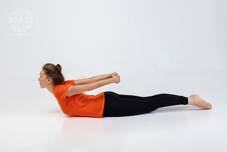 Шалабхасана фото