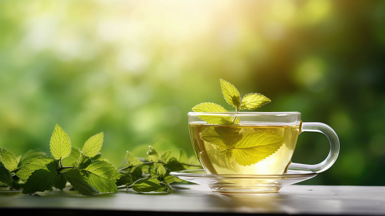 чай с мелиссой