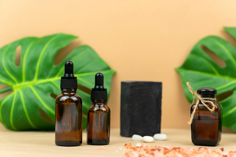 пузырьки с маслом фото