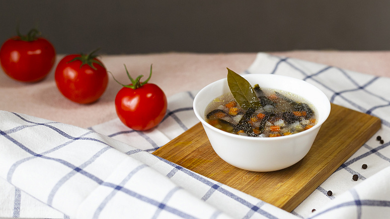 суп, помидоры