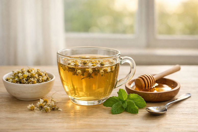 Успокаивающий чай для баланса ваты и питты