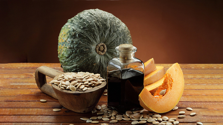 тыквенное масло, тыква, тыквенные семечки