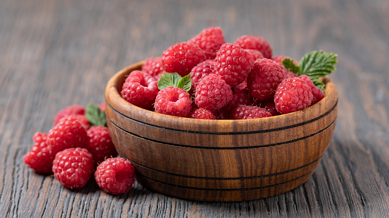 чашка малины фото