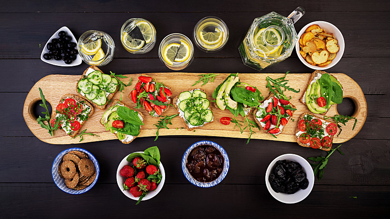 веганские сендвичи фото