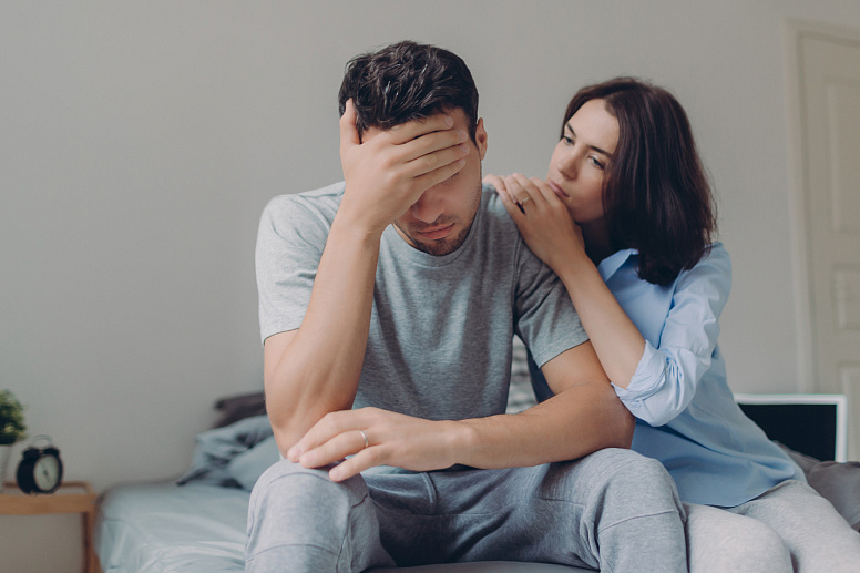 жена поддерживает мужа фото