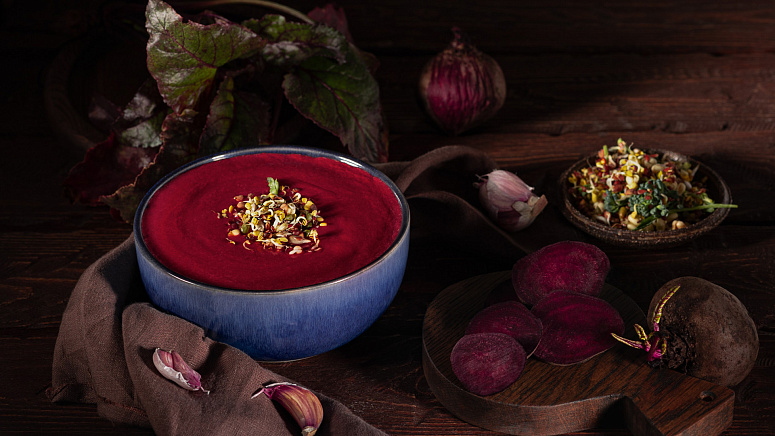 свекольный крем суп