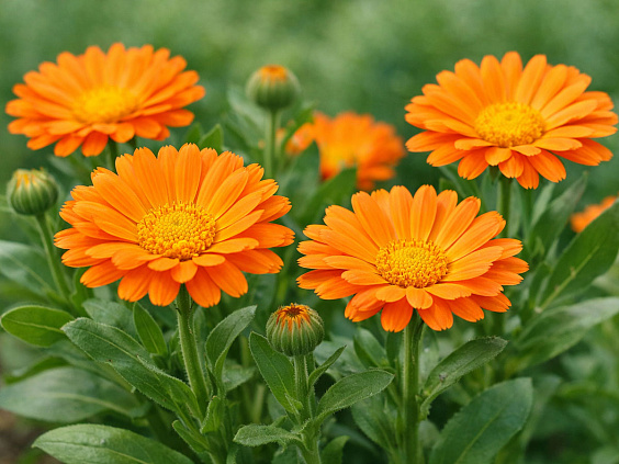 Календула – бактерицидное средство