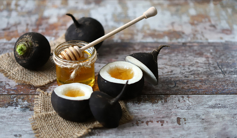 редька с медом фото