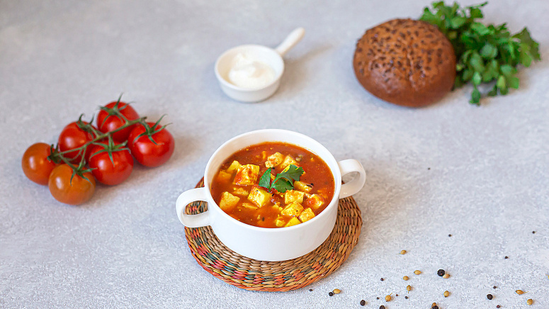 Томатный суп