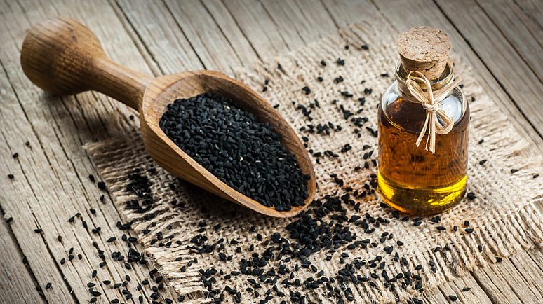 ложка черного тмина, масло черного тмина