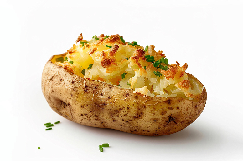 картофель с сыром фото