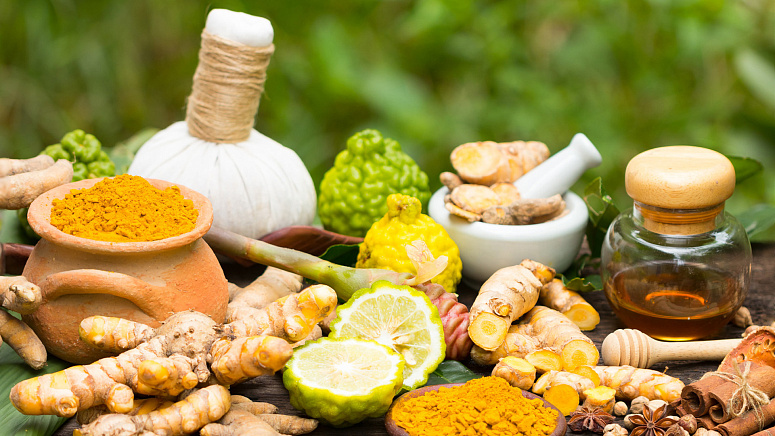 массажные мешочки с имбирем