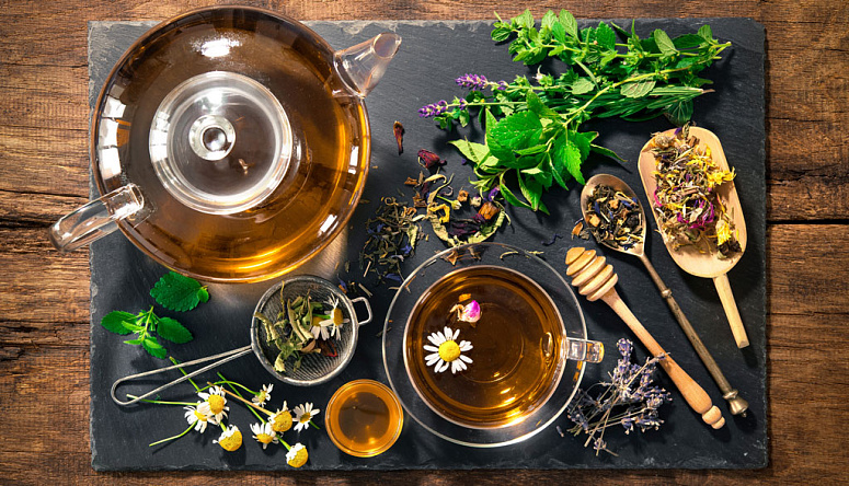 чай с травами