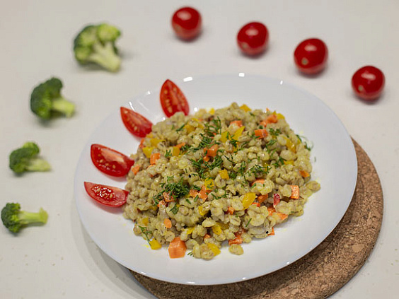 Перловый салат